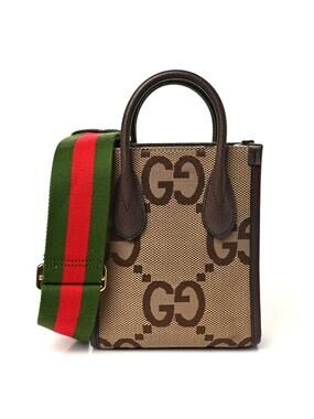 Gucci Jumbo Gg Textured Dollar Calfskin #330123G79B